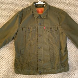 COPY - Levi Strauss Light Jacket in Olive Green